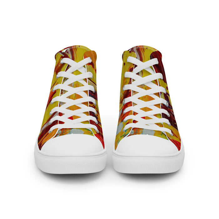 Gianneli Colours Handmade Women’s High Top Canvas Shoes