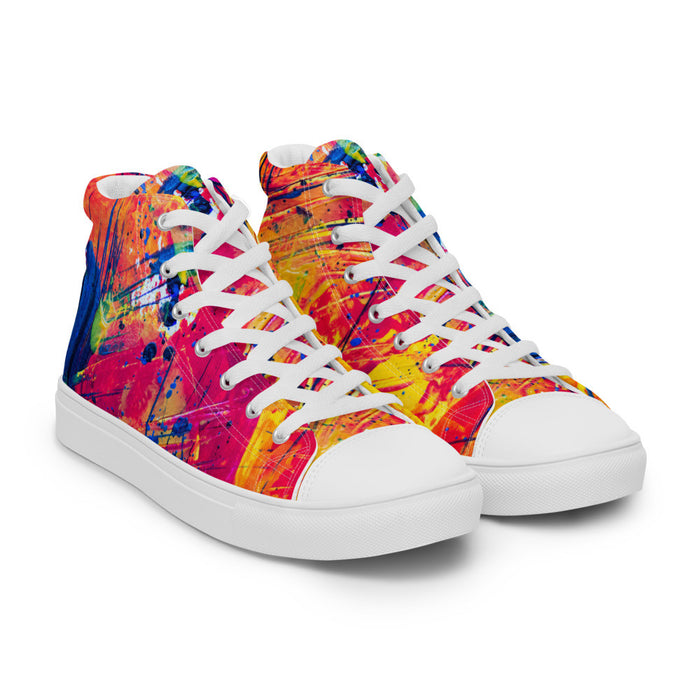 Gianneli Colours Handmade Women’s High Top Canvas Shoes