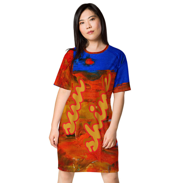 SUNSHINE T-shirt Dress by Gianneli