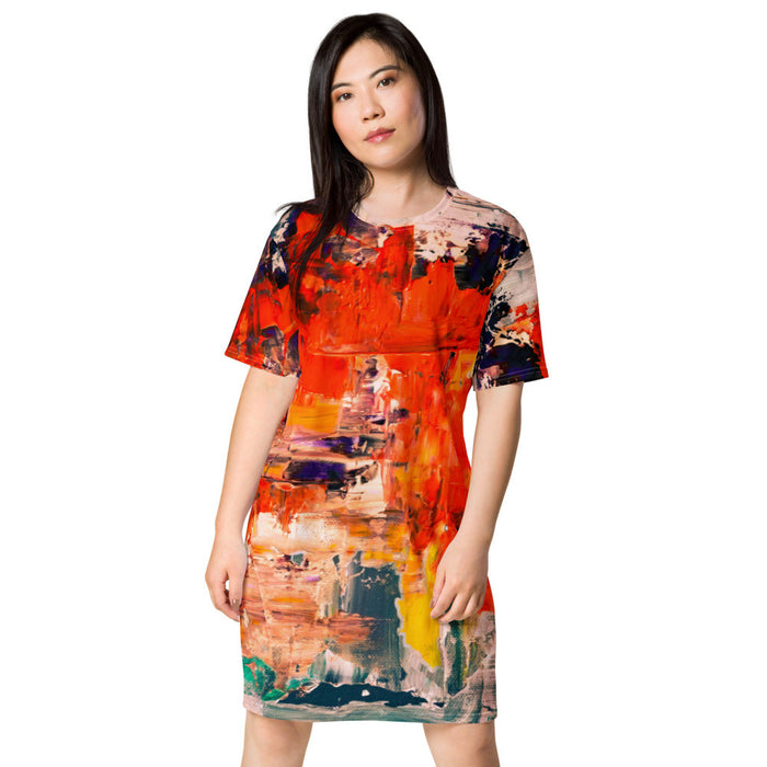 Gianneli Colours T-shirt dress