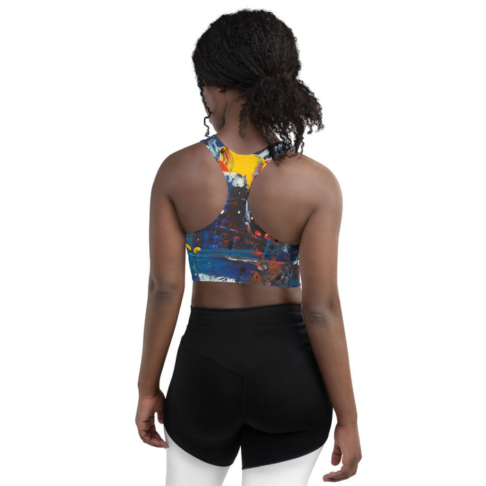 Gianneli Colours Longline Sports Bra