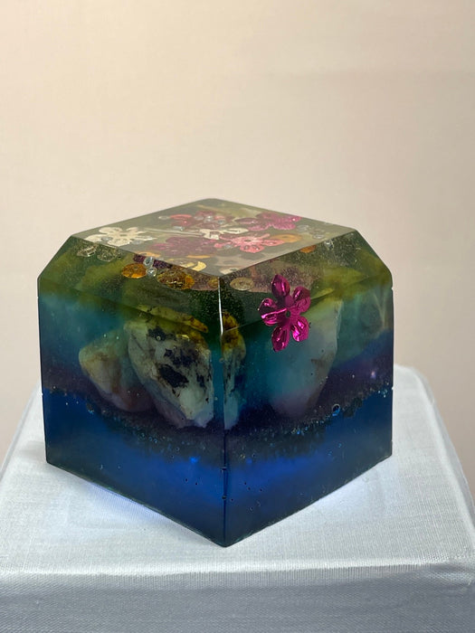 Square Orgonite Colourful Handmade Healing