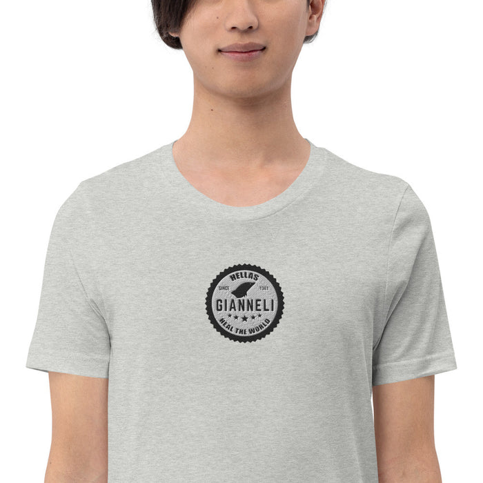 HEAL THE WORLD Short-Sleeve Unisex T-shirt by Gianneli