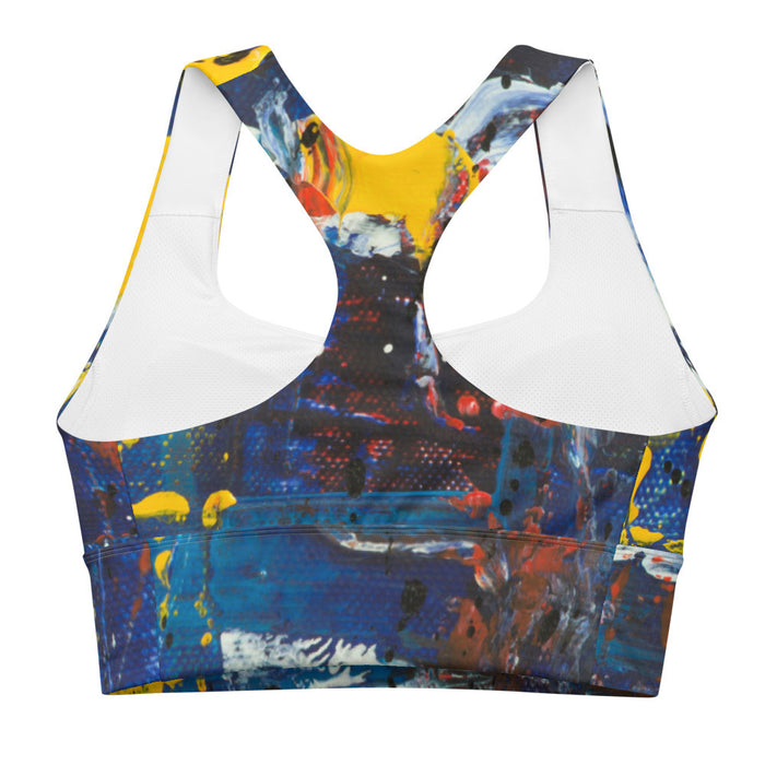 Gianneli Colours Longline Sports Bra