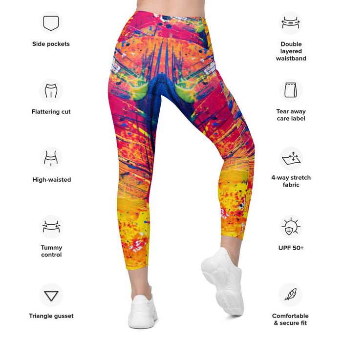 Gianneli Colours Leggings with Pockets