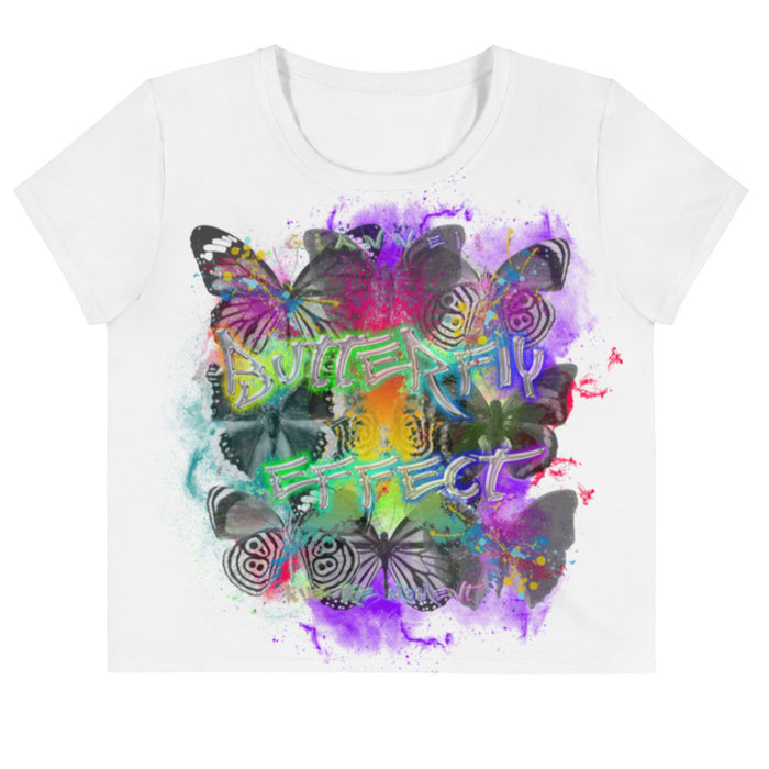 Butterfly Effect Crop Tee by Gianneli