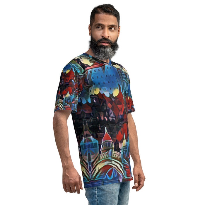 MEDITERRANEAN ART Men's T-shirt by Gianneli