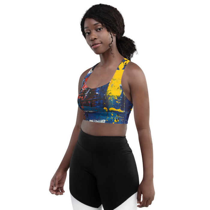 Gianneli Colours Longline Sports Bra