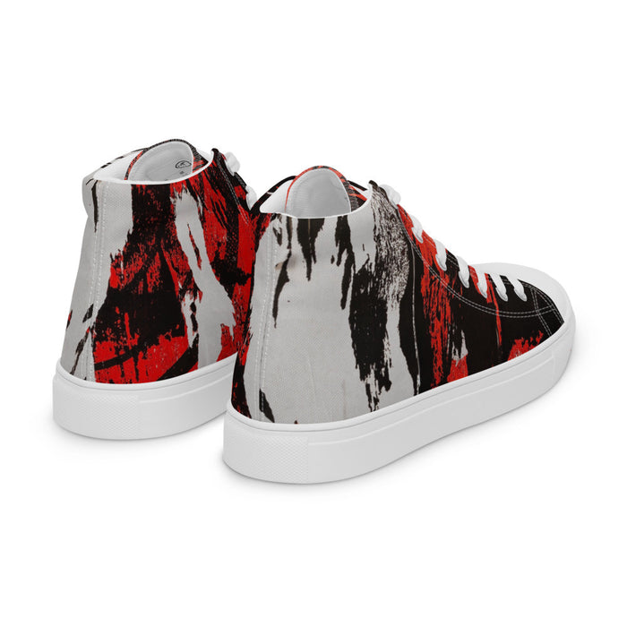 Gianneli Colours Handmade Men’s High Top Canvas Shoes