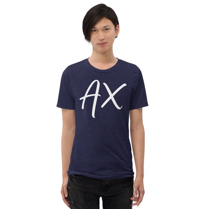 AX Unisex Tri-Blend T-Shirt by Gianneli