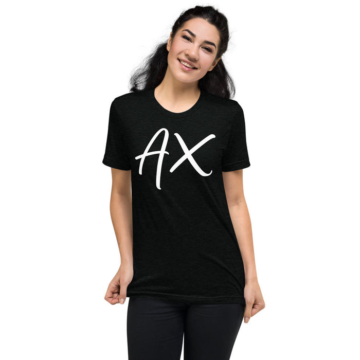 AX Unisex Tri-Blend T-Shirt by Gianneli