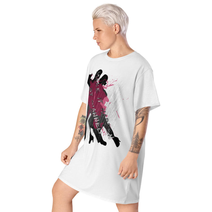 MAKE IT HAPPEN T-shirt Dress by Gianneli