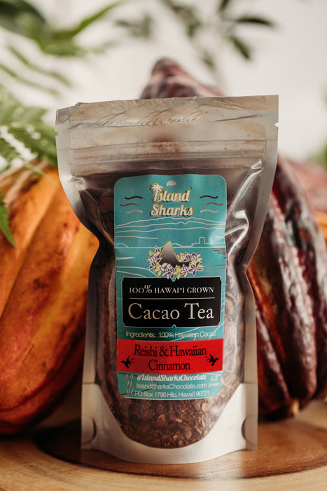 Reishi & Hawaiian Cinnamon Cacao Tea