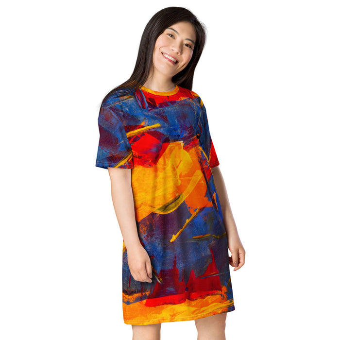 Gianneli Colours T-shirt Dress