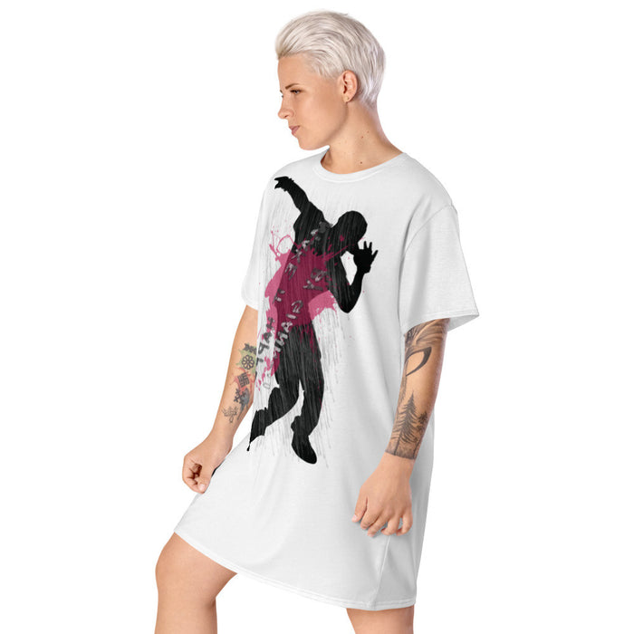 MAKE IT HAPPEN T-shirt Dress by Gianneli