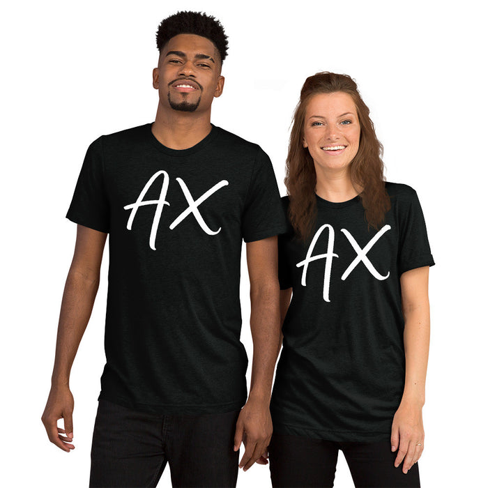 AX Unisex Tri-Blend T-Shirt by Gianneli