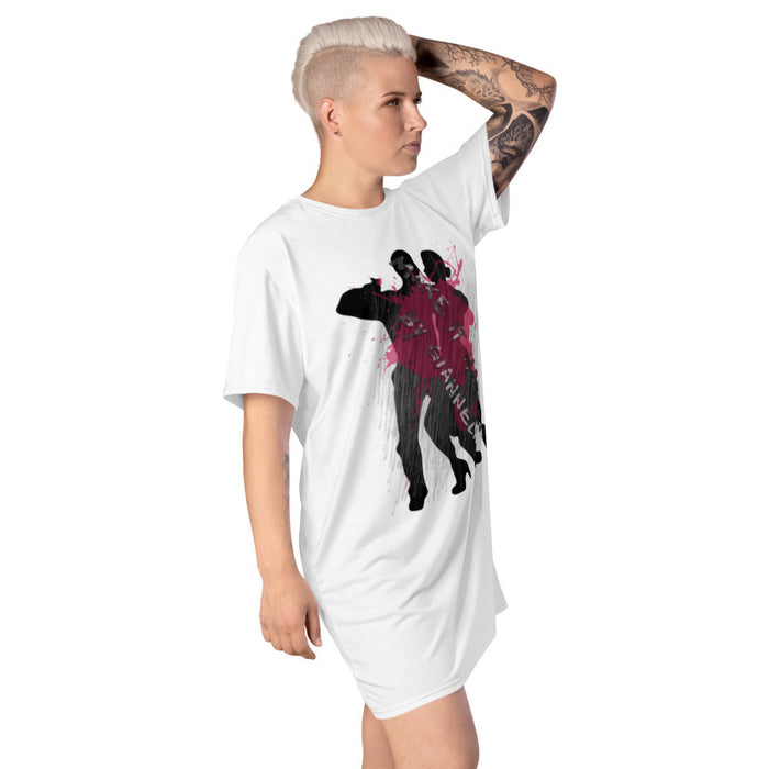 MAKE IT HAPPEN T-shirt Dress by Gianneli