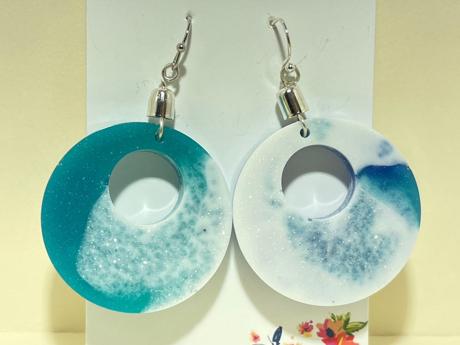 Handmade Resin Retro Earrings