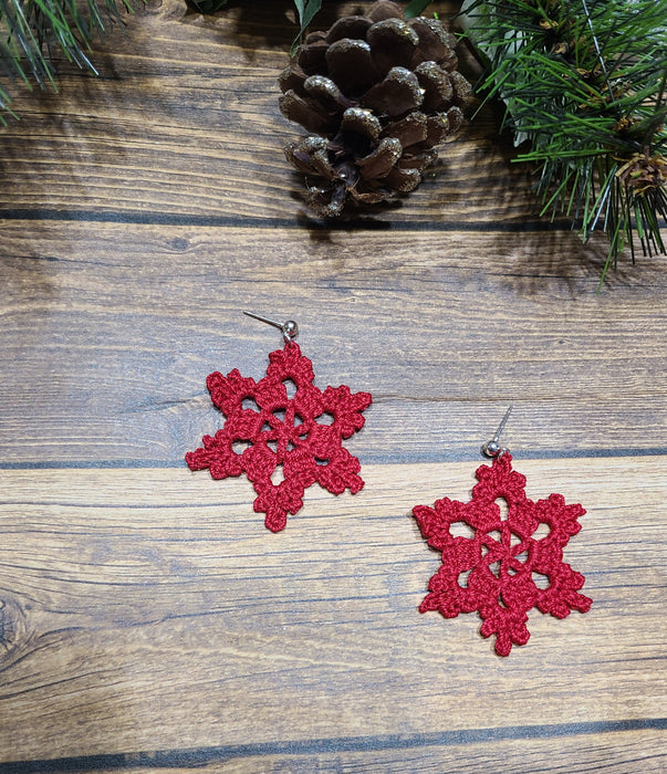 Snow Flake Earrings