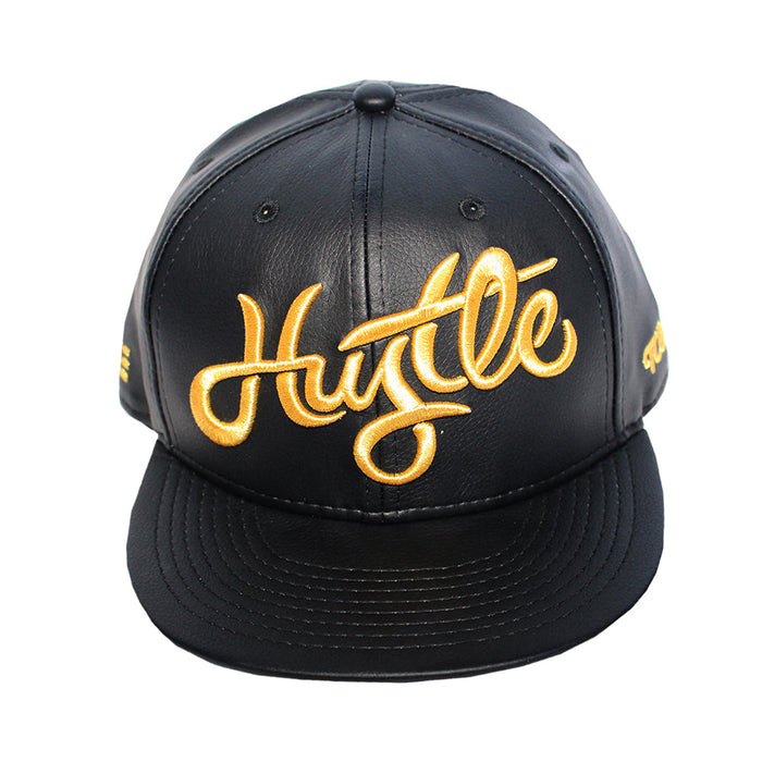 Hustle - T.O. - The Cap Guys TCG / Inspired Exclusives Gold and Black Snapback Cap