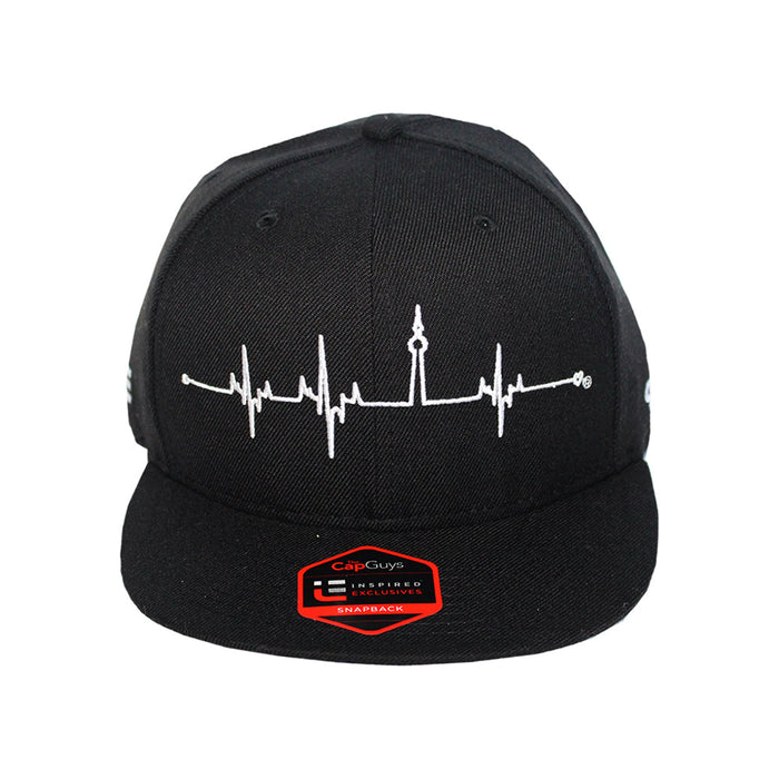 HeartBeats T.O. - The Cap Guys TCG / Inspired Exclusives White and Black Snapback Cap