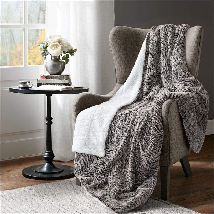 Hypoallergenic Sherpa Throw Blanket