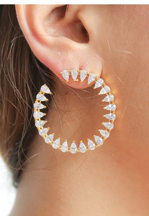 Ibiza Light Hoop Earrings by Bombay Sunset