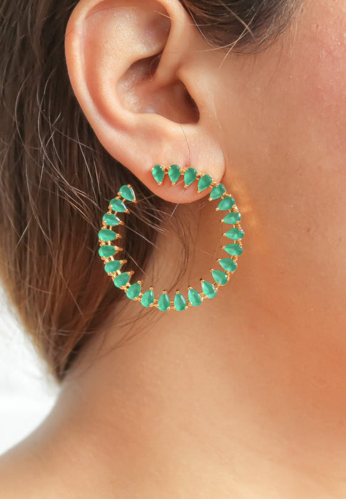 Ibiza Light Hoop Earrings by Bombay Sunset