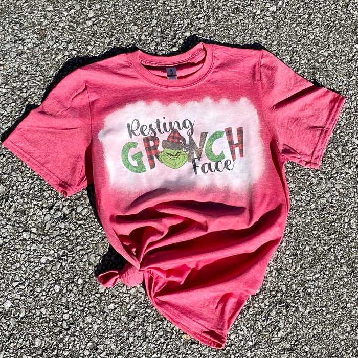 Resting Grinch Face Tee