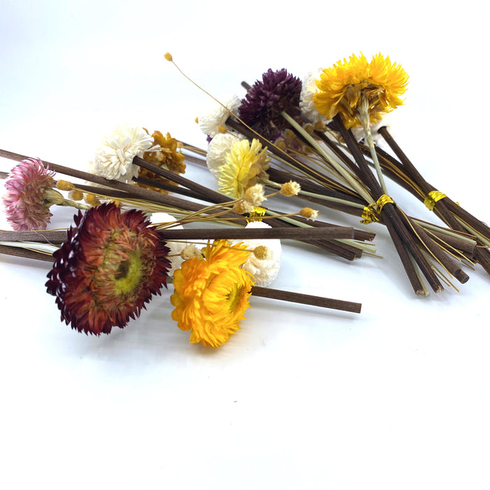 Reed Diffuser Replacement Sticks, The Country Garden, Rattan Wood Flower