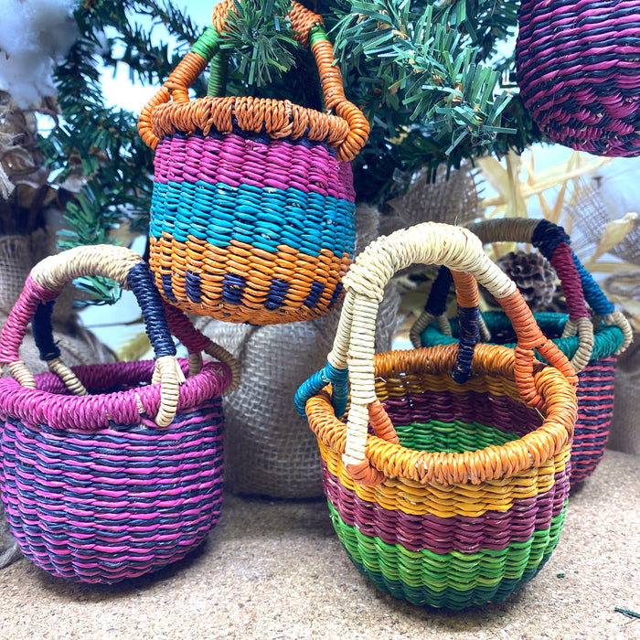 Mini Bolga Baskets