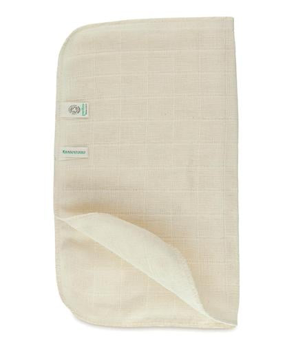 Organic Cotton Muslin Face Cloth - Soil Association Certified