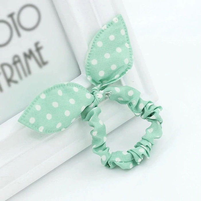 Bunny Ear Hair Ties | Scrunchies | 6Pcs