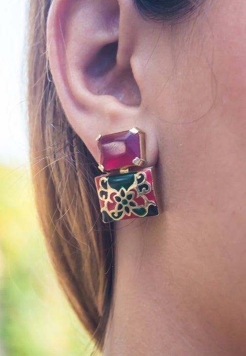 Jaipur Sky Earrings by Bombay Sunset