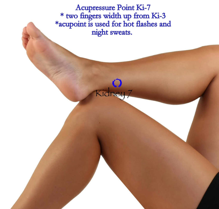 AcuAnklet Hot Flash Relief- Calming Acupressure Band- Menopause- Balance- Insomnia- Nausea