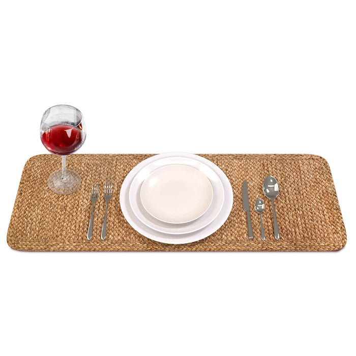 Seagrass Table Runner | Rustic Table Centerpiece for Dining Room- Coffee Table Jute Braided Table Runners