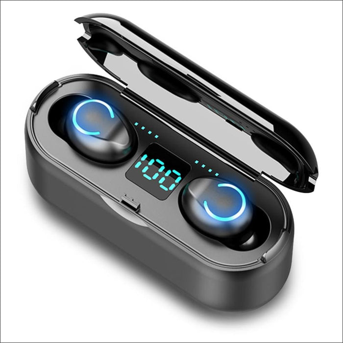 LED Power Bank Wireless Earbuds