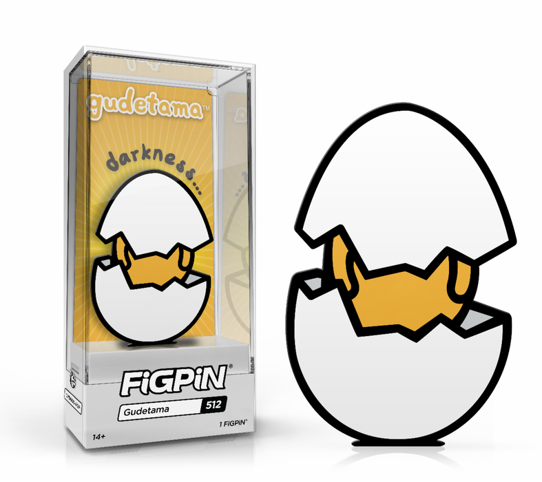 FiGPiN Gudetama [Darkness] #512 Limited Edition 1500