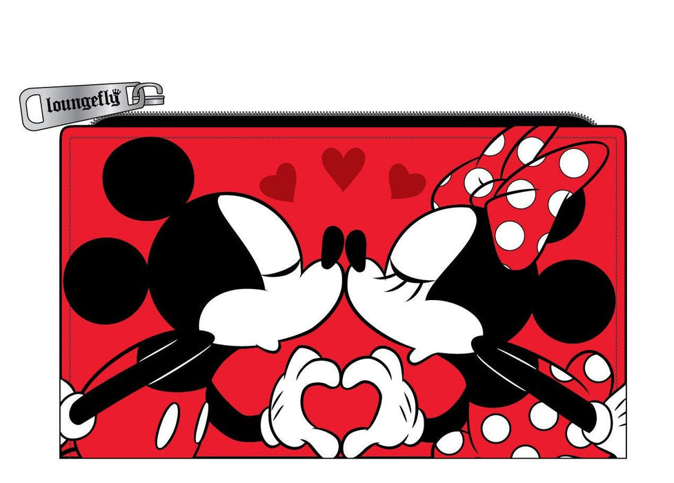 Loungefly - Disney Mickey and Minnie Valentines Flap Wallet