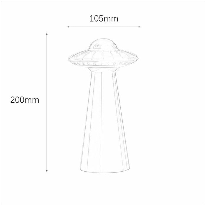 Motion Sensor UFO Night Light Lamp