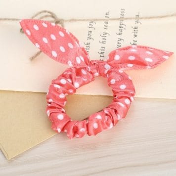 Bunny Ear Hair Ties | Scrunchies | 6Pcs