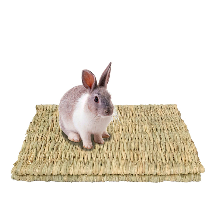 Seagrass Pet Mats for Bunny, Rabbit, Hamster and Small Animals | Protect Paws from Wire Cage