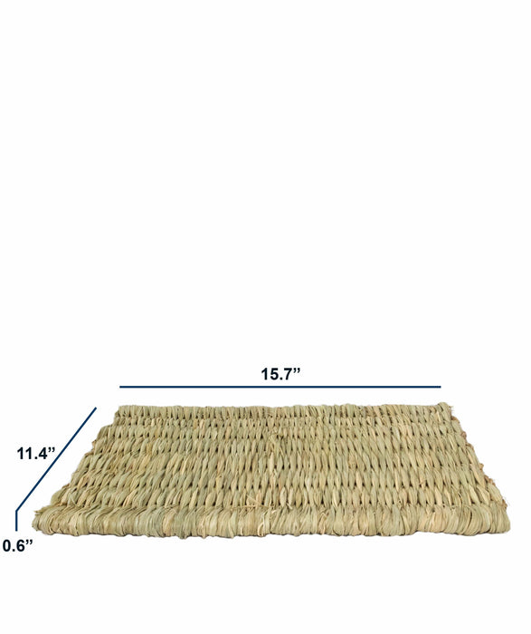 Seagrass Pet Mats for Bunny, Rabbit, Hamster and Small Animals | Protect Paws from Wire Cage