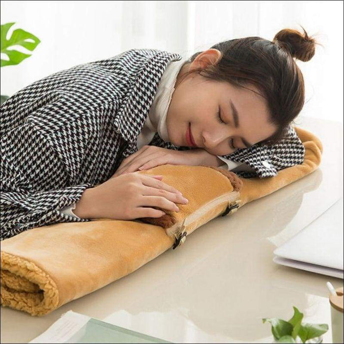 Premium Electric Hand Warmer Throw Blanket