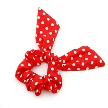 Bunny Ear Hair Ties | Scrunchies | 6Pcs