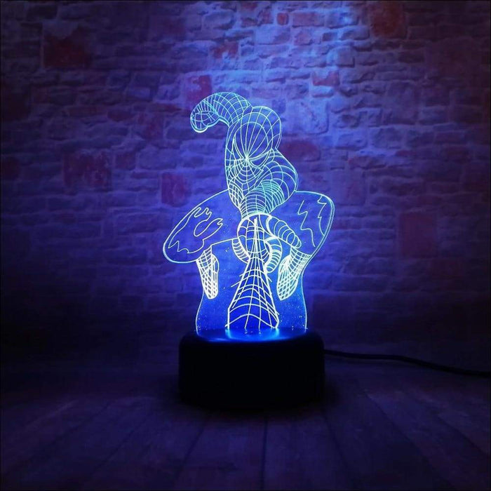 Spiderman Attack 3D Night Light