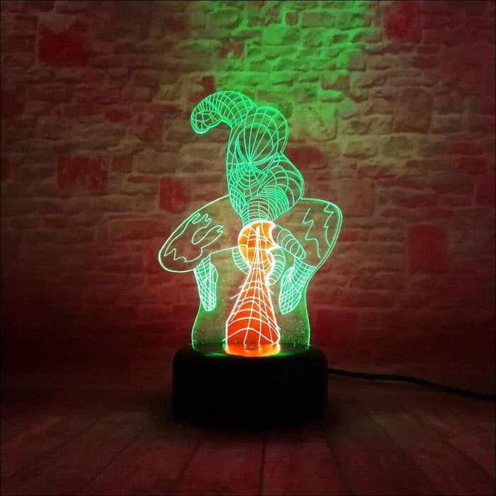 Spiderman Attack 3D Night Light