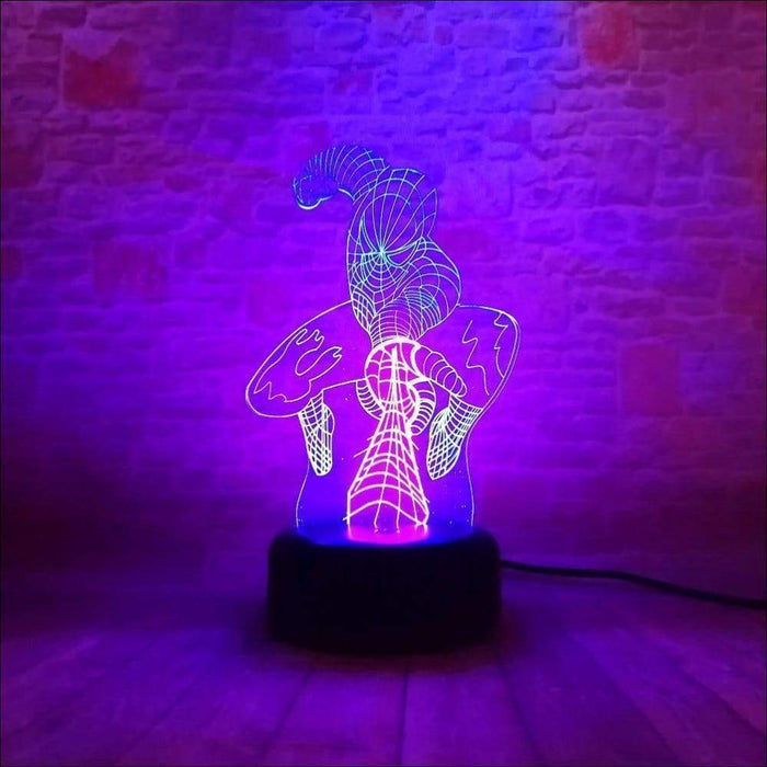 Spiderman Attack 3D Night Light