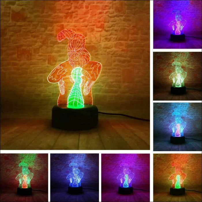 Spiderman Attack 3D Night Light