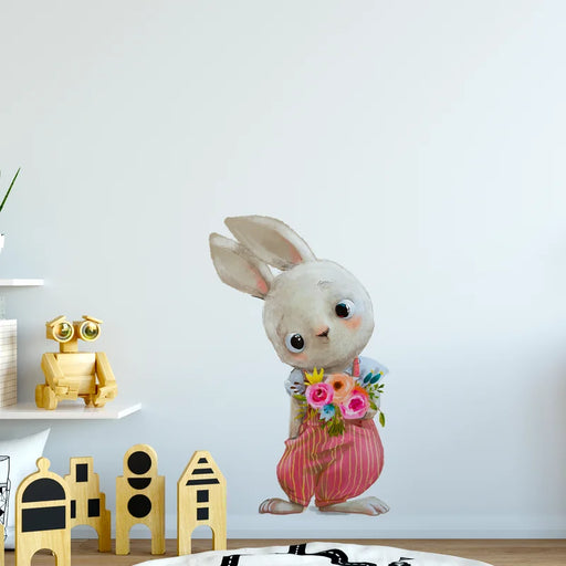 cute rabbit wall sticker